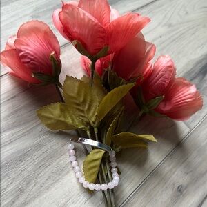 Girls “Keep twirling” Beaded Bracelet